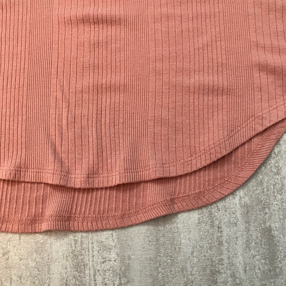 2 / $12 - Loft pink long-sleeve top - Picture 5 of 6